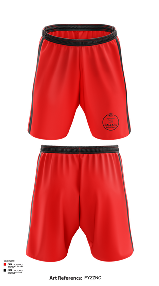 Athletic Shorts With Pockets, Ballard Basketball, Men's Basketball, Teamtime, Team time, sublimation, custom sports apparel, team uniforms, spirit wear, spiritwear, sports uniforms, custom shirts, team store, custom team store, fundraiser sports, apparel fundraiser