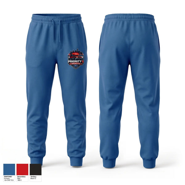 Sweatpants, Priority 1 Rescue, EMS/EMT, Teamtime, Team time, sublimation, custom sports apparel, team uniforms, spirit wear, spiritwear, sports uniforms, custom shirts, team store, custom team store, fundraiser sports, apparel fundraiser