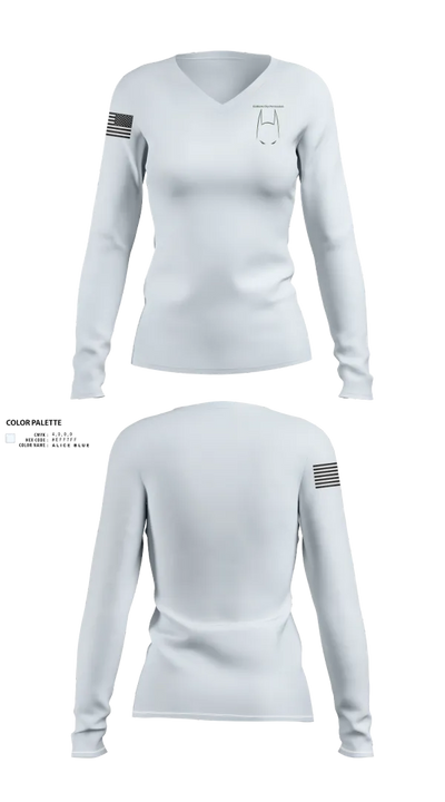 Bat Women's Long Sleeve V-neck Shirt - 21