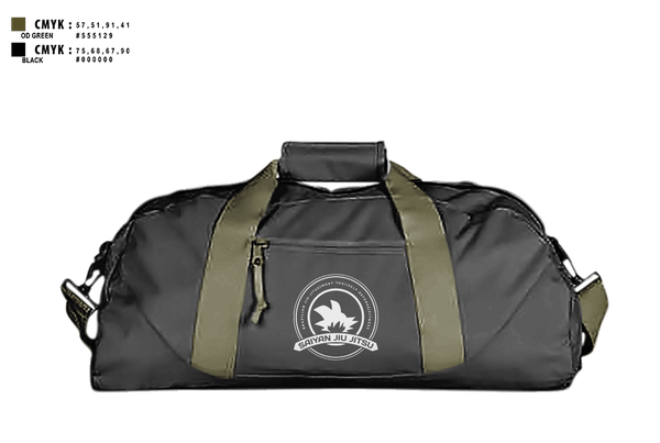 Duffle Bag, Saiyan Jiu Jitsu, , Teamtime, Team time, sublimation, custom sports apparel, team uniforms, spirit wear, spiritwear, sports uniforms, custom shirts, team store, custom team store, fundraiser sports, apparel fundraiser