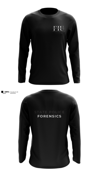 Long Sleeve Performance Shirt, FORENSIC IDENTIFICATION UNIT, Police, Teamtime, Team time, sublimation, custom sports apparel, team uniforms, spirit wear, spiritwear, sports uniforms, custom shirts, team store, custom team store, fundraiser sports, apparel fundraiser