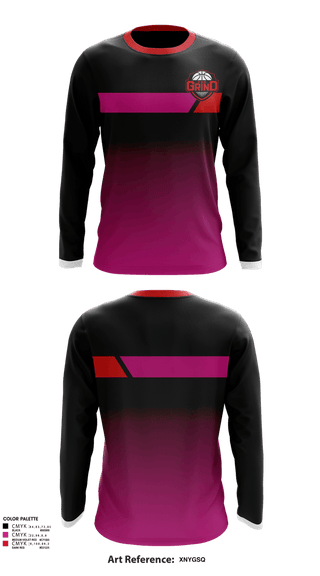 Long Sleeve Performance Shirt, The Grind, Men's Basketball, Teamtime, Team time, sublimation, custom sports apparel, team uniforms, spirit wear, spiritwear, sports uniforms, custom shirts, team store, custom team store, fundraiser sports, apparel fundraiser