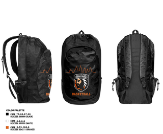 Gear Bag, The Philadelphia Tomahawks, Men's Basketball, Teamtime, Team time, sublimation, custom sports apparel, team uniforms, spirit wear, spiritwear, sports uniforms, custom shirts, team store, custom team store, fundraiser sports, apparel fundraiser
