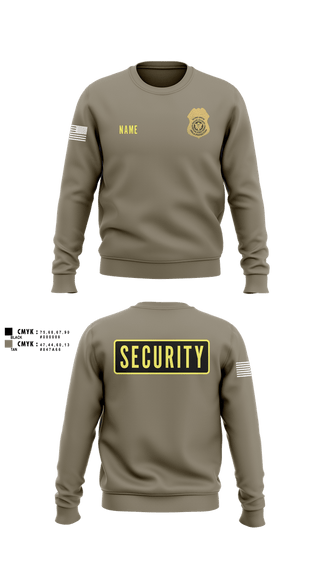 Crew Neck Sweatshirt, NOLA PROTECTION GROUP, Police, Teamtime, Team time, sublimation, custom sports apparel, team uniforms, spirit wear, spiritwear, sports uniforms, custom shirts, team store, custom team store, fundraiser sports, apparel fundraiser
