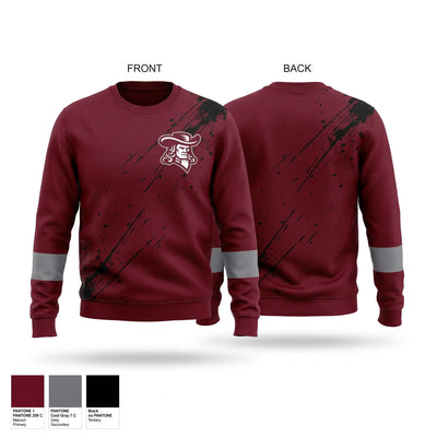 Orchard Park Quakers Baseball 96381744 Crew Neck Sweatshirt - 1
