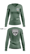 DCNR Rangers Women's Long Sleeve V-neck Shirt - 100