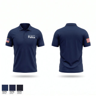 Short Sleeve Performance Polo, Athens-Clarke County Police, Police, Teamtime, Team time, sublimation, custom sports apparel, team uniforms, spirit wear, spiritwear, sports uniforms, custom shirts, team store, custom team store, fundraiser sports, apparel fundraiser