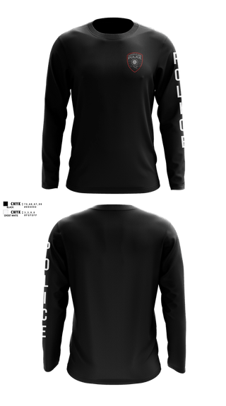 Long Sleeve Performance Shirt, SLPD, Police, Teamtime, Team time, sublimation, custom sports apparel, team uniforms, spirit wear, spiritwear, sports uniforms, custom shirts, team store, custom team store, fundraiser sports, apparel fundraiser
