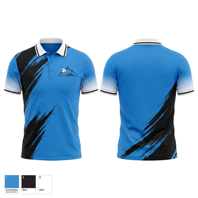 Belleville Rockies Short Sleeve Performance Polo - 1