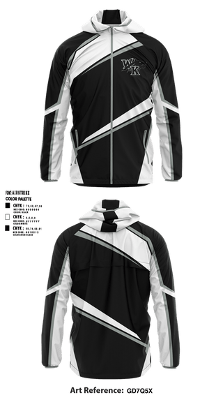 Windbreaker, White Knoll High School Track & Field, Track & Field, Teamtime, Team time, sublimation, custom sports apparel, team uniforms, spirit wear, spiritwear, sports uniforms, custom shirts, team store, custom team store, fundraiser sports, apparel fundraiser
