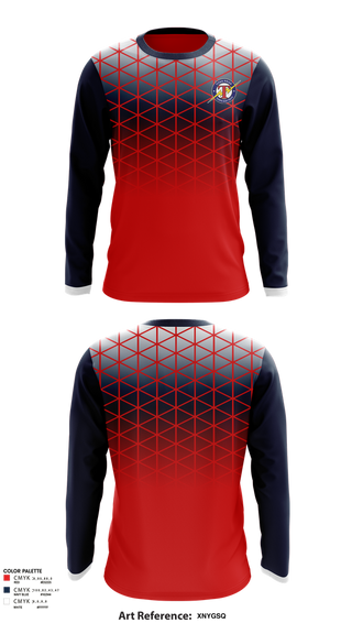 Long Sleeve Performance Shirt, Tampa Bay Tech Titans Basketball, Men's Basketball, Teamtime, Team time, sublimation, custom sports apparel, team uniforms, spirit wear, spiritwear, sports uniforms, custom shirts, team store, custom team store, fundraiser sports, apparel fundraiser