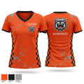 Bowie Boys & Girls Club Tracksters Women's Short Sleeve V-neck Shirt - 1