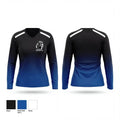 Panthers 97223896 Women's Long Sleeve V-neck Shirt - 3