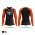 Black knights 2795346 Women's Long Sleeve V-neck Shirt - 1