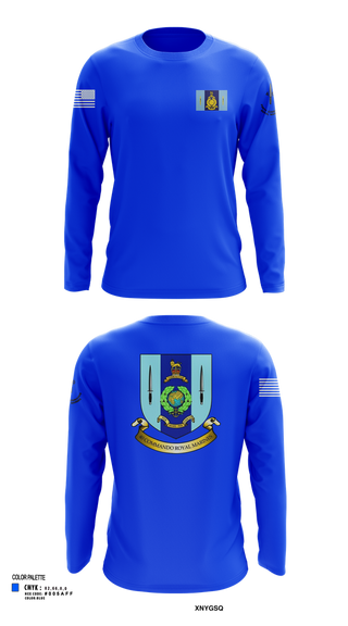 Long Sleeve Performance Shirt, 40 Royal marine commando, , Teamtime, Team time, sublimation, custom sports apparel, team uniforms, spirit wear, spiritwear, sports uniforms, custom shirts, team store, custom team store, fundraiser sports, apparel fundraiser