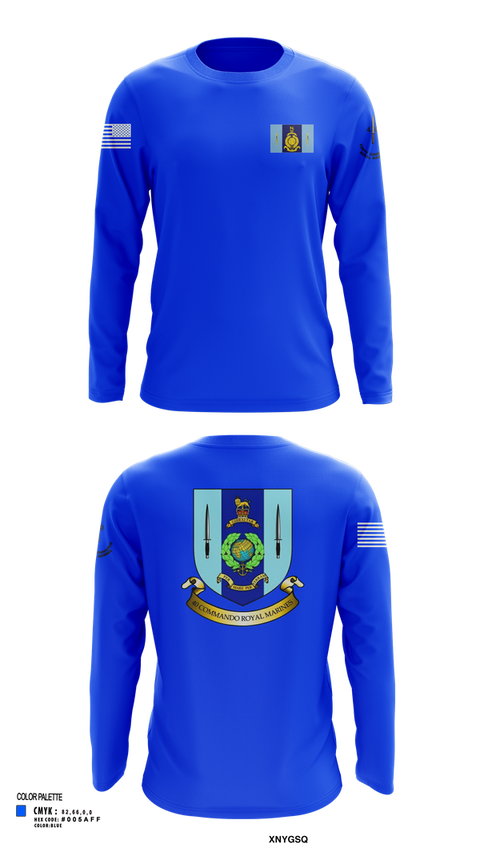Long Sleeve Performance Shirt, 40 Royal marine commando, , Teamtime, Team time, sublimation, custom sports apparel, team uniforms, spirit wear, spiritwear, sports uniforms, custom shirts, team store, custom team store, fundraiser sports, apparel fundraiser