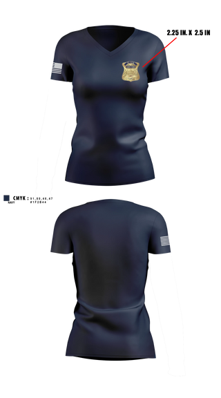 Womens Short Sleeve Vneck Shirt, ILSSA Boston, , Teamtime, Team time, sublimation, custom sports apparel, team uniforms, spirit wear, spiritwear, sports uniforms, custom shirts, team store, custom team store, fundraiser sports, apparel fundraiser