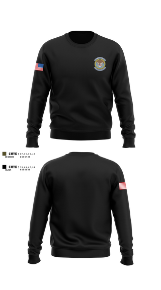 Crew Neck Sweatshirt, Joint Task Force- 6, Marines, Teamtime, Team time, sublimation, custom sports apparel, team uniforms, spirit wear, spiritwear, sports uniforms, custom shirts, team store, custom team store, fundraiser sports, apparel fundraiser