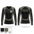 Greencastle Police Department Women's Long Sleeve V-neck Shirt - 1