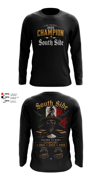 South Long Sleeve Performance Shirt - 12