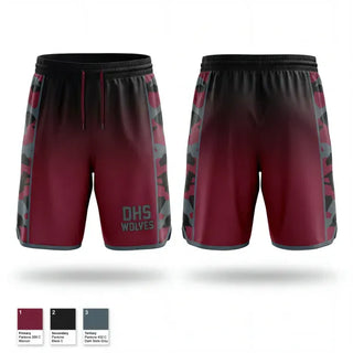 Athletic Shorts With Pockets, DHS Wolves, Men's Soccer, Teamtime, Team time, sublimation, custom sports apparel, team uniforms, spirit wear, spiritwear, sports uniforms, custom shirts, team store, custom team store, fundraiser sports, apparel fundraiser