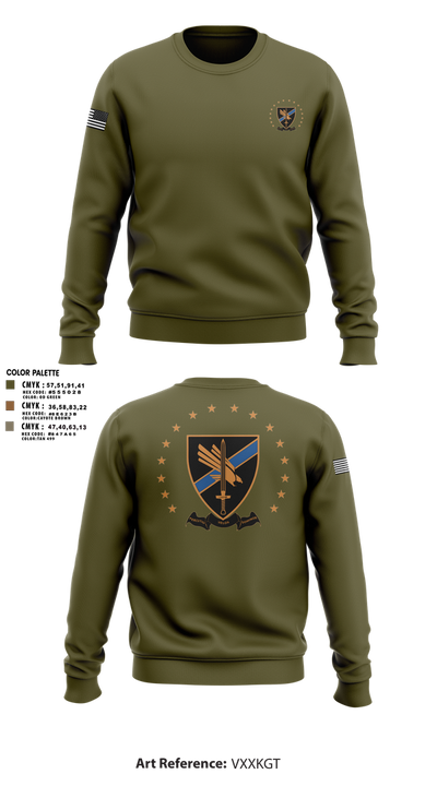 Highlands County Sheriff’s Office 31866513 Crew Neck Sweatshirt - 1