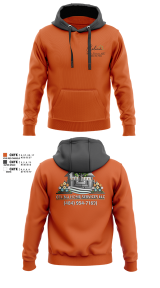 Hoodie, Celina Home Services LLC, Men's Soccer, Teamtime, Team time, sublimation, custom sports apparel, team uniforms, spirit wear, spiritwear, sports uniforms, custom shirts, team store, custom team store, fundraiser sports, apparel fundraiser