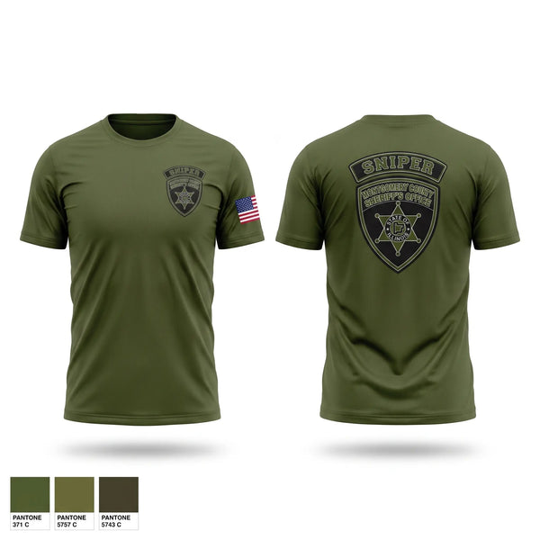 Short Sleeve Performance Shirt, Montgomery County Sheriff’s Office, Police, Teamtime, Team time, sublimation, custom sports apparel, team uniforms, spirit wear, spiritwear, sports uniforms, custom shirts, team store, custom team store, fundraiser sports, apparel fundraiser