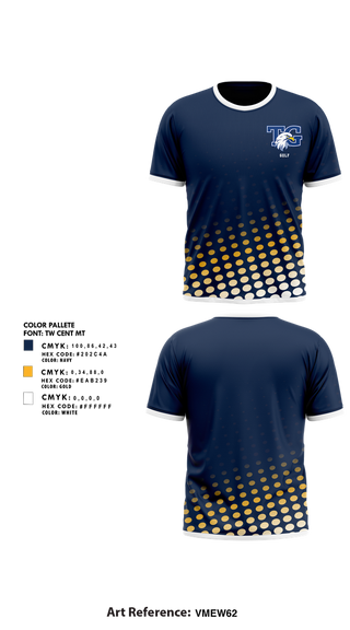 Short Sleeve Performance Shirt, Totino-Grace Golf, Golf, Teamtime, Team time, sublimation, custom sports apparel, team uniforms, spirit wear, spiritwear, sports uniforms, custom shirts, team store, custom team store, fundraiser sports, apparel fundraiser