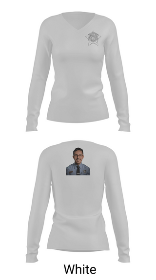 Womens Long Sleeve Vneck Shirt, Priority Response Team A/2, Police, Teamtime, Team time, sublimation, custom sports apparel, team uniforms, spirit wear, spiritwear, sports uniforms, custom shirts, team store, custom team store, fundraiser sports, apparel fundraiser