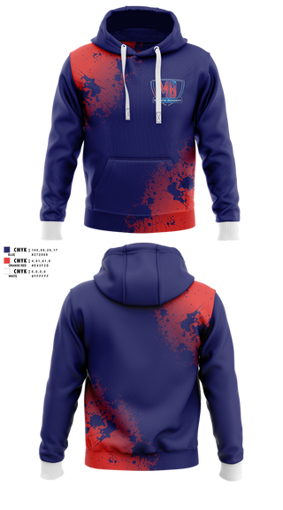 Hoodie, MB Sports Academy, Golf, Teamtime, Team time, sublimation, custom sports apparel, team uniforms, spirit wear, spiritwear, sports uniforms, custom shirts, team store, custom team store, fundraiser sports, apparel fundraiser