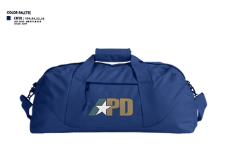 Duffle Bag, Ashland Police Department, Police, Teamtime, Team time, sublimation, custom sports apparel, team uniforms, spirit wear, spiritwear, sports uniforms, custom shirts, team store, custom team store, fundraiser sports, apparel fundraiser
