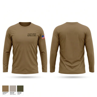 Long Sleeve Performance Shirt, 11th signal brigade 62nd esb-e, Army, Teamtime, Team time, sublimation, custom sports apparel, team uniforms, spirit wear, spiritwear, sports uniforms, custom shirts, team store, custom team store, fundraiser sports, apparel fundraiser