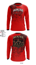 Maize Jr Eagles Long Sleeve Performance Shirt - 5
