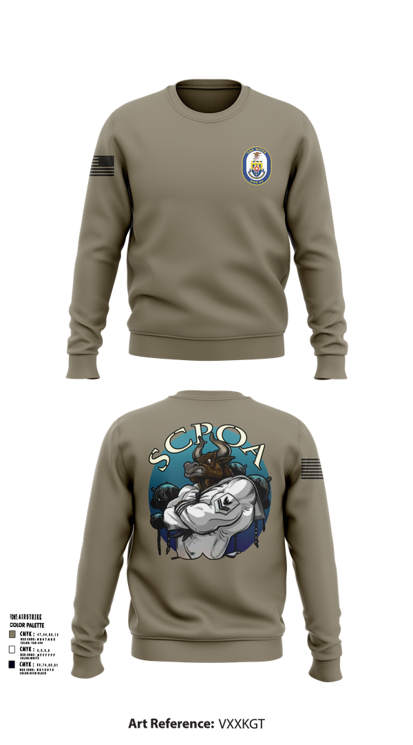 Crew Neck Sweatshirt, Scpoa, Navy, Teamtime, Team time, sublimation, custom sports apparel, team uniforms, spirit wear, spiritwear, sports uniforms, custom shirts, team store, custom team store, fundraiser sports, apparel fundraiser