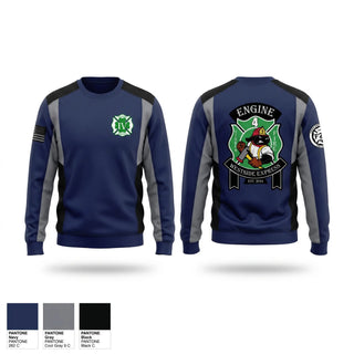 Crew Neck Sweatshirt, 179 HHC Medics, National Guard, Teamtime, Team time, sublimation, custom sports apparel, team uniforms, spirit wear, spiritwear, sports uniforms, custom shirts, team store, custom team store, fundraiser sports, apparel fundraiser