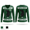 Watriors Women's Long Sleeve V-neck Shirt - 1
