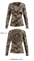 Cerberus unit Women's Long Sleeve V-neck Shirt - 31