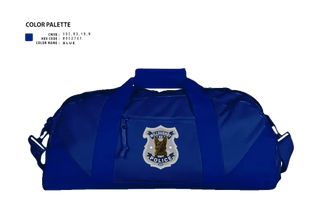 Duffle Bag, Willoughby Police K9 Unit, Police, Teamtime, Team time, sublimation, custom sports apparel, team uniforms, spirit wear, spiritwear, sports uniforms, custom shirts, team store, custom team store, fundraiser sports, apparel fundraiser