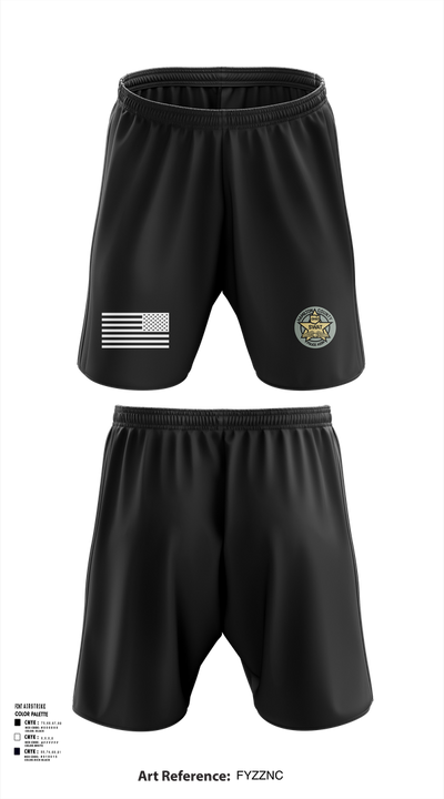 HCPA Swat 1437477 Athletic Shorts With Pockets - 102