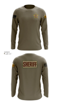 Hudspeth county sheriff office 47128359 Long Sleeve Performance Shirt 22