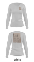 144 FW 48167623 Women's Long Sleeve V-neck Shirt - 11