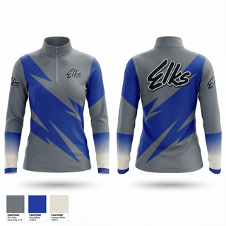 Quarter Zip Jacket, Vermont Elks Association, , Teamtime, Team time, sublimation, custom sports apparel, team uniforms, spirit wear, spiritwear, sports uniforms, custom shirts, team store, custom team store, fundraiser sports, apparel fundraiser