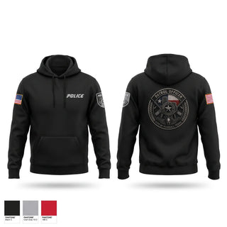 Hoodie, Pearsall PD, Police, Teamtime, Team time, sublimation, custom sports apparel, team uniforms, spirit wear, spiritwear, sports uniforms, custom shirts, team store, custom team store, fundraiser sports, apparel fundraiser