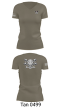 Fox 1-320th F-CO FAR 4533489 Women's Short Sleeve V-neck Shirt - 68