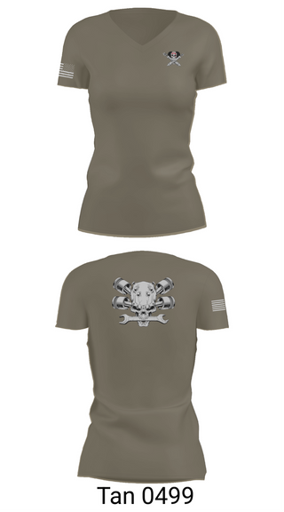 Womens Short Sleeve Vneck Shirt, Fox 1-320th F-CO FAR, , Teamtime, Team time, sublimation, custom sports apparel, team uniforms, spirit wear, spiritwear, sports uniforms, custom shirts, team store, custom team store, fundraiser sports, apparel fundraiser
