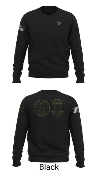 Crew Neck Sweatshirt, Arguz Security, , Teamtime, Team time, sublimation, custom sports apparel, team uniforms, spirit wear, spiritwear, sports uniforms, custom shirts, team store, custom team store, fundraiser sports, apparel fundraiser
