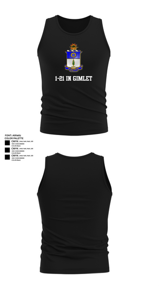Tank Top, 1-21 IN Gimlet, , Teamtime, Team time, sublimation, custom sports apparel, team uniforms, spirit wear, spiritwear, sports uniforms, custom shirts, team store, custom team store, fundraiser sports, apparel fundraiser
