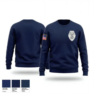 Crew Neck Sweatshirt, St Charles Police Traffic Unit, Police, Teamtime, Team time, sublimation, custom sports apparel, team uniforms, spirit wear, spiritwear, sports uniforms, custom shirts, team store, custom team store, fundraiser sports, apparel fundraiser