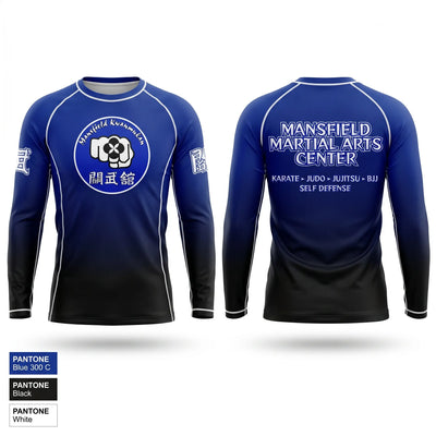 Mansfield Martial Arts Center Long Sleeve Performance Shirt 1